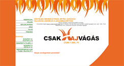 Desktop Screenshot of csakhajvagas.hu